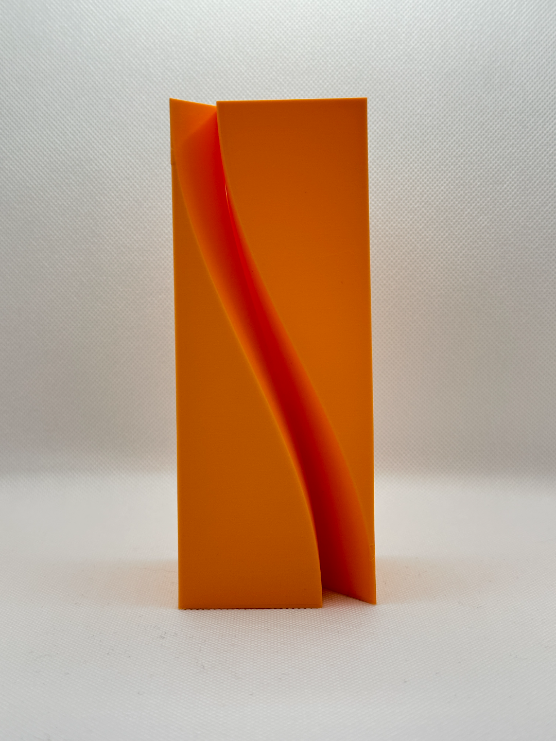 Vaso Moderno Design Scultura Minimal Bicolore